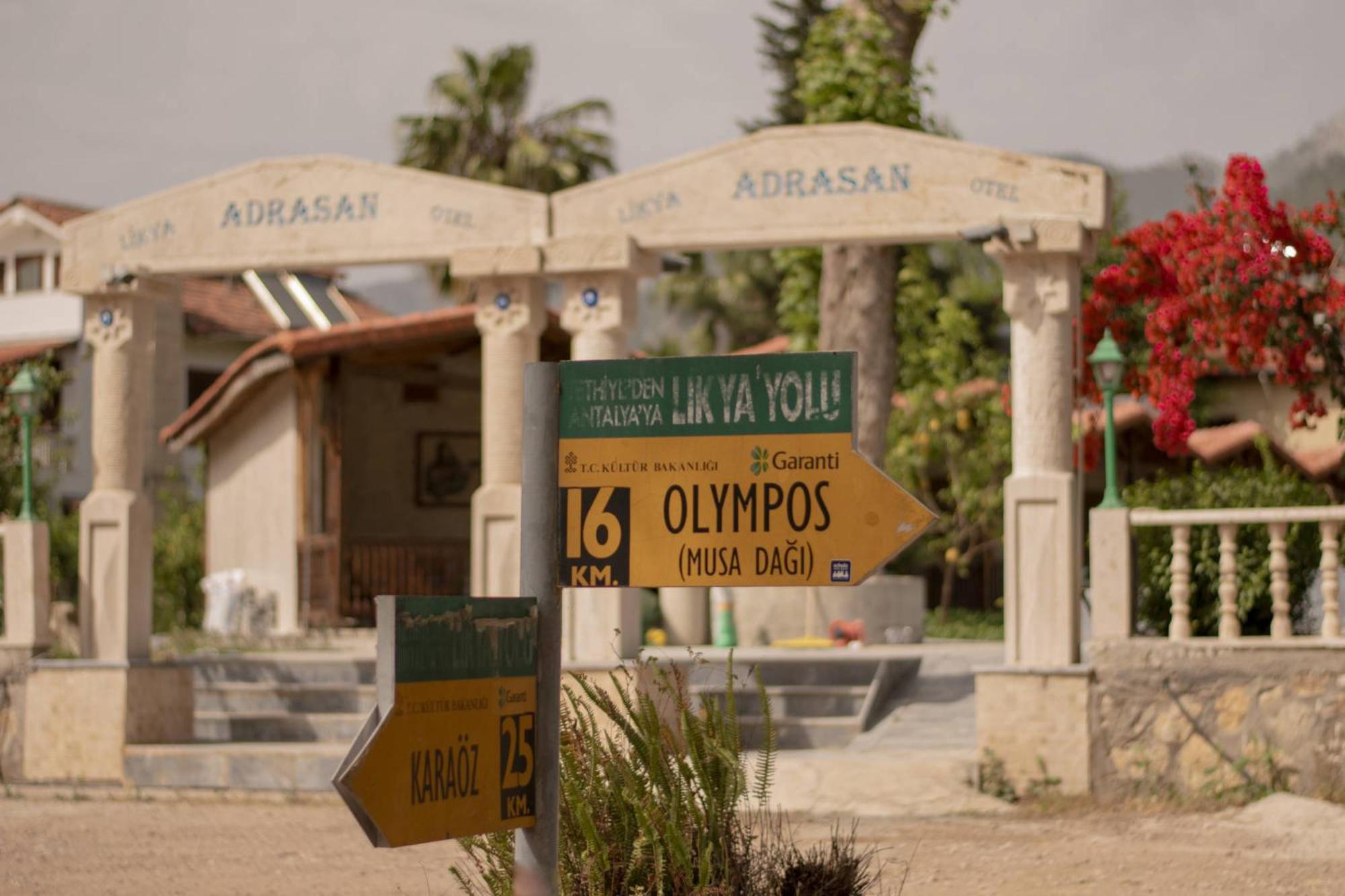 Likya Adrasan Hotel Exterior foto
